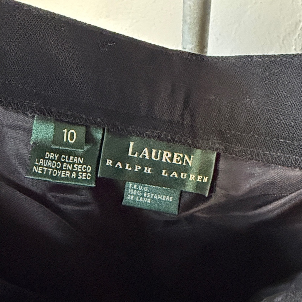 Lauren Ralph Lauren Wool Trousers Women’s Size 10 - Picture 3 of 6